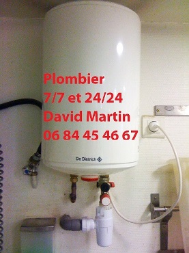 David MARTIN, Apams plomberie St Priest, pose et installation de chauffe eau Ariston St Priest, tarif changement chauffe électrique St Priest, devis gratuit